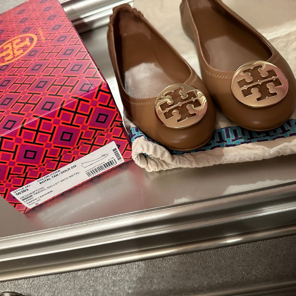 Tory Burch Minnie Travel Ballet Flat